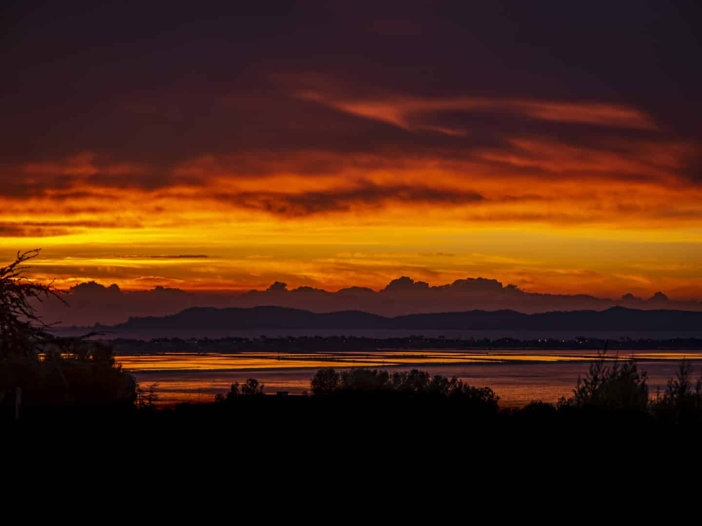 Sunrise over the Salin