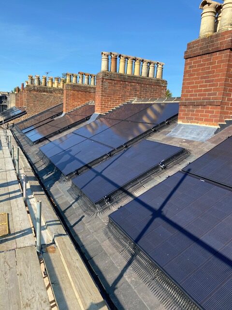 photo of Museum Road solar panels