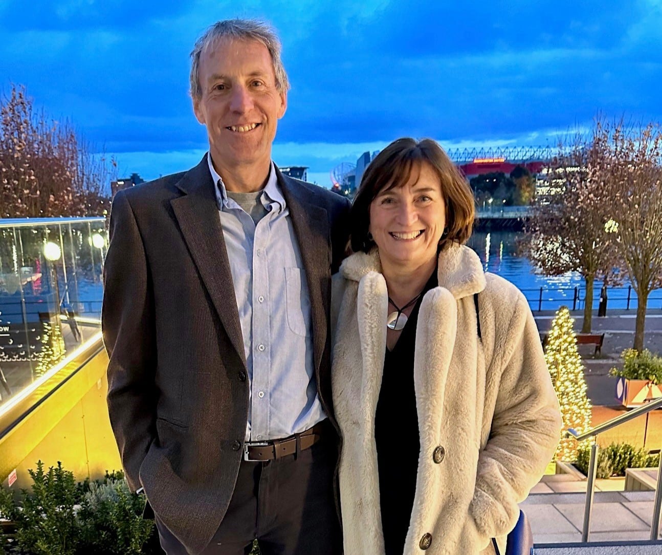 Simon Oxley and Hilary Moakes