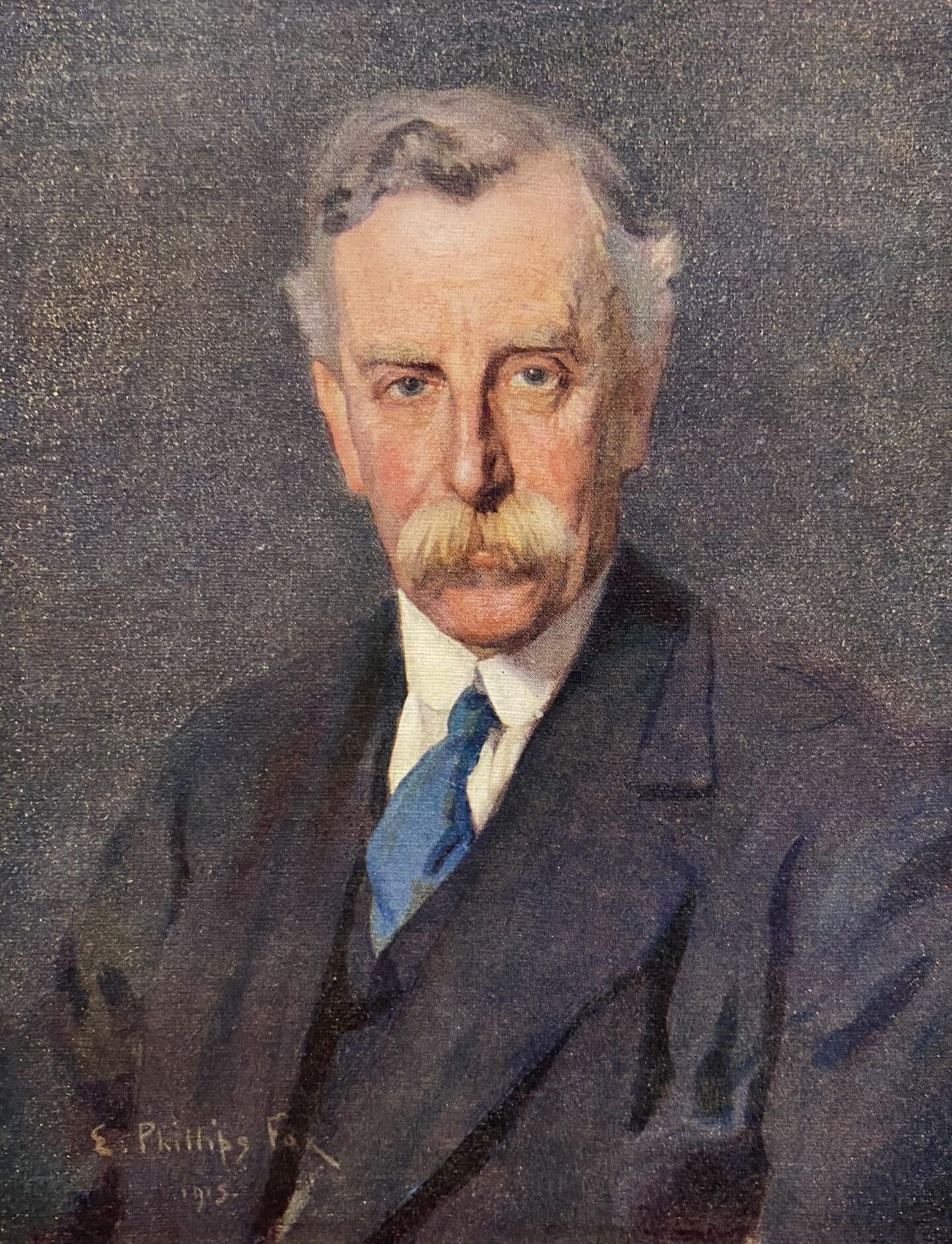 Oil portrait of Sir Baldwin Spencer