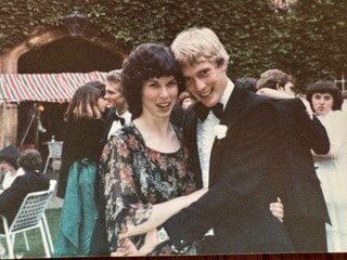 Tony Cocker (1978) and Madeleine Parker (1979) from 1982