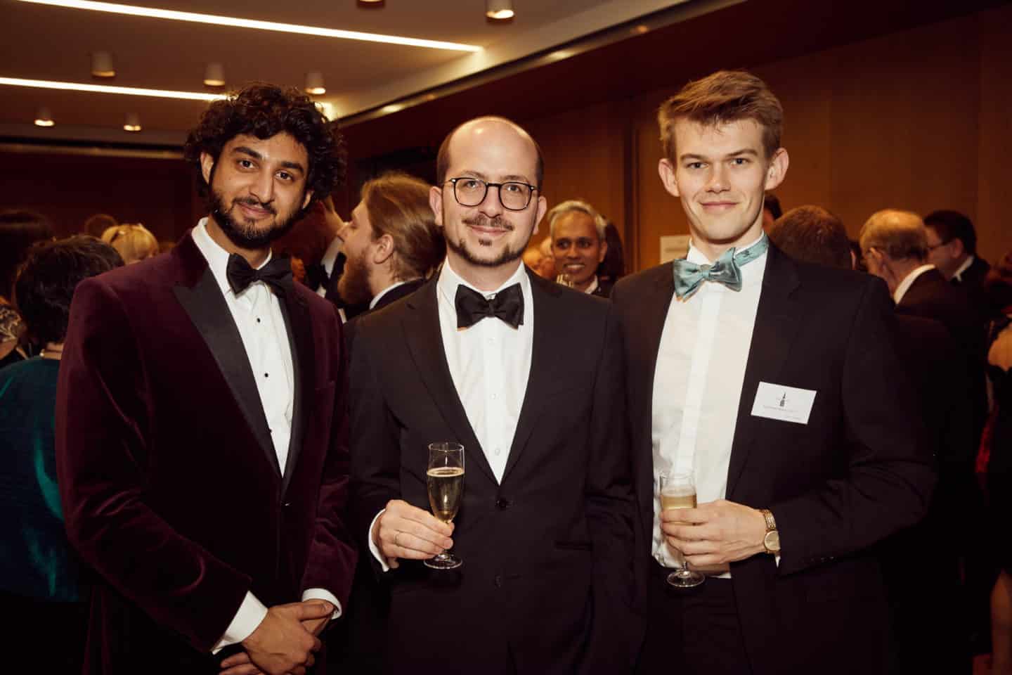 Current students and alumni at the MCR 60th Anniversary event