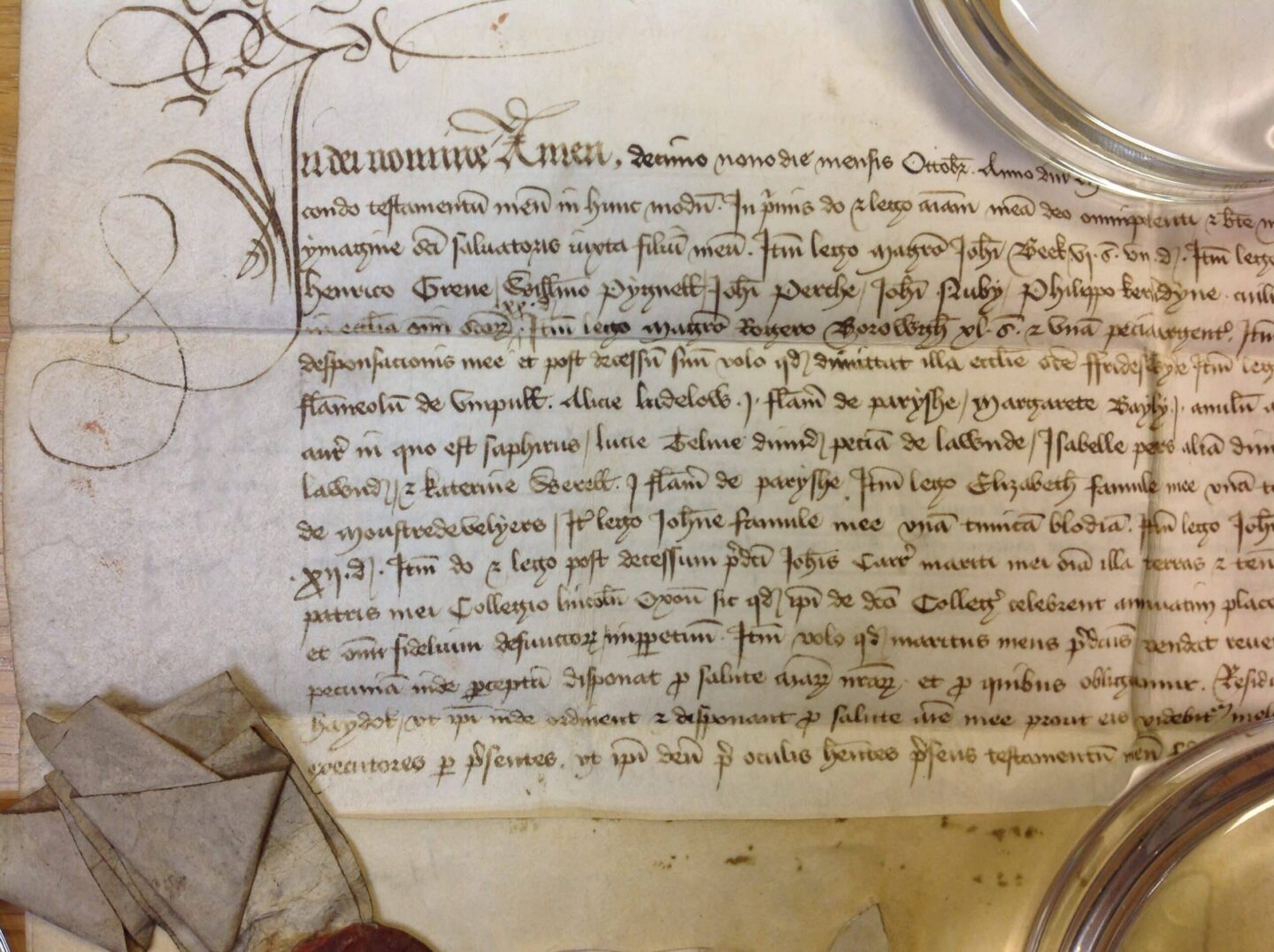 Will of Emmelina Carr