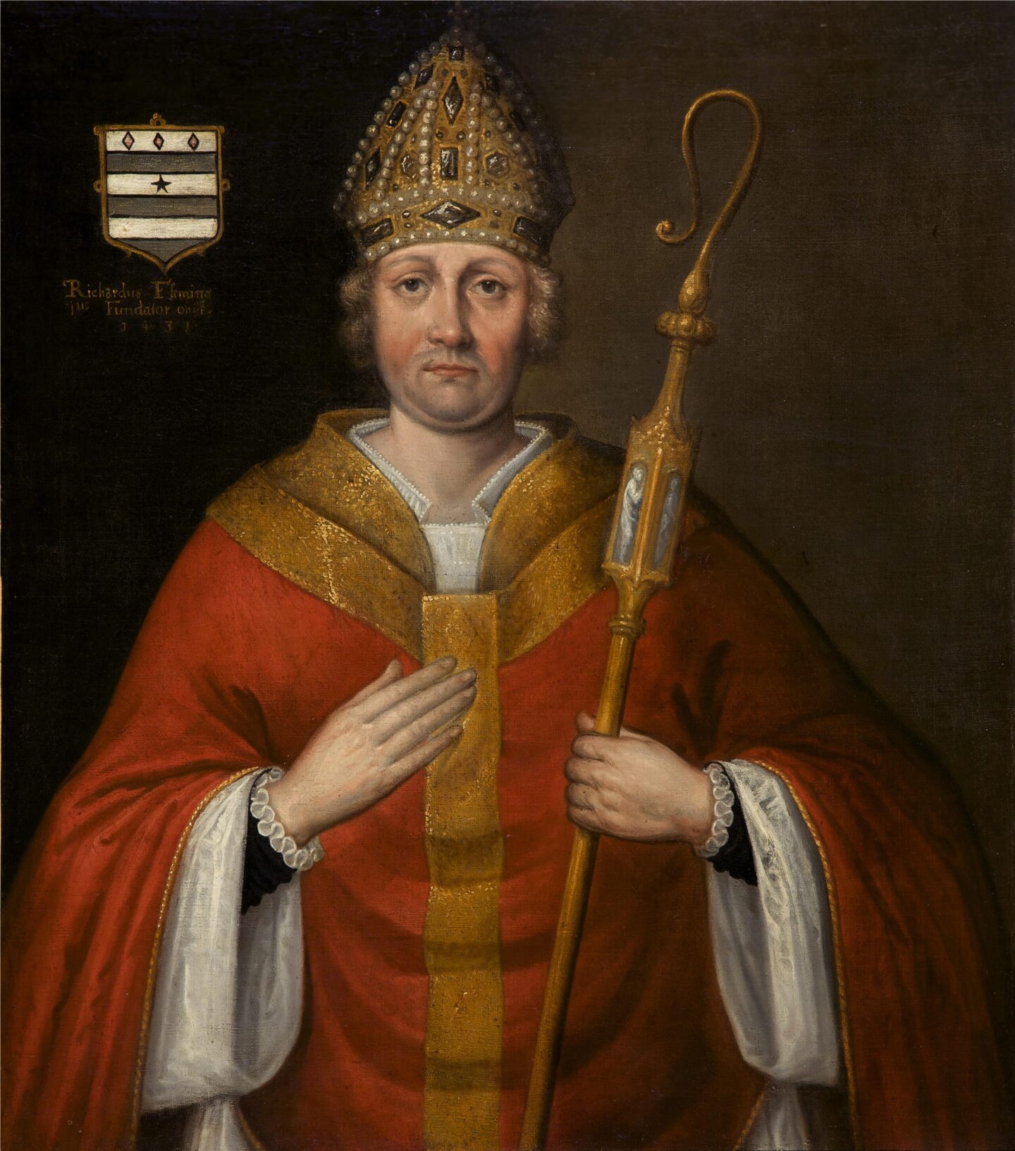 Portrait of Bishop Richard Fleming