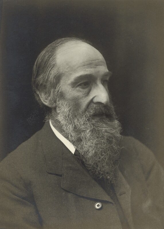 Black and white photograph of Samuel Alexander