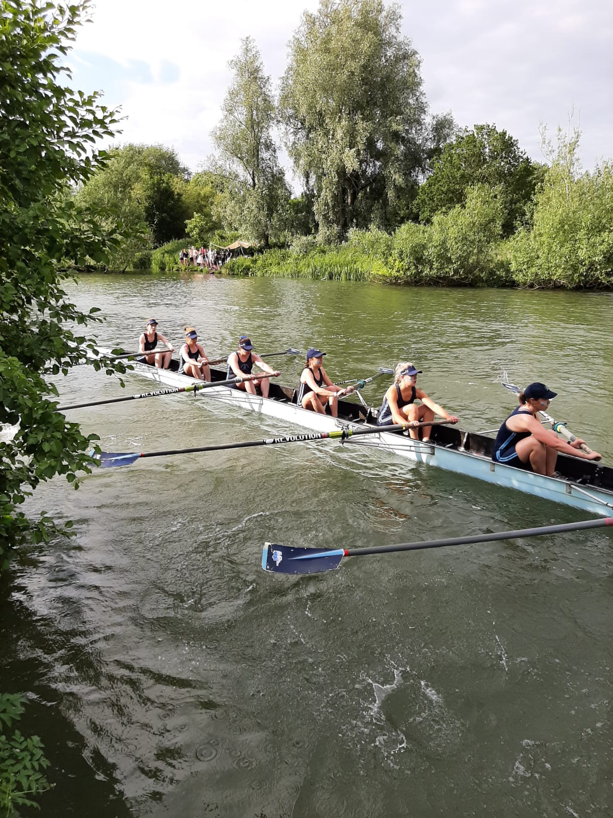 W1 on the river during Summer Torpids.